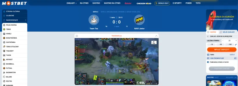 Zakłady Dota 2 online