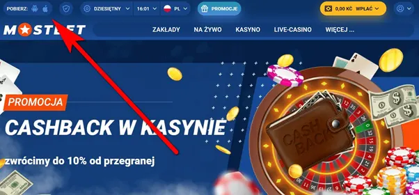 Aplikacja Mostbet